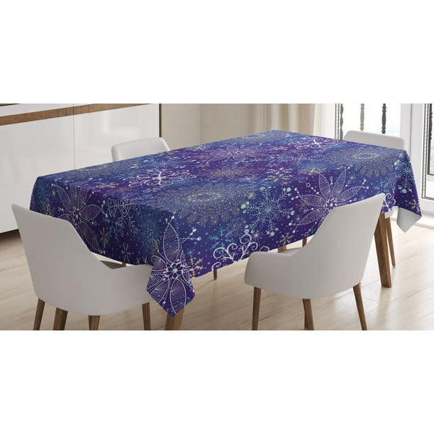 INTERESTPRINT Home Decor Heart Purple Polyester Material Tablecloth 60 X 84 Inches Desk Table Cloth Cover for Wedding Holiday Party Decoration INTERESTPRINT Home Decor Heart Purple Polyester Material Tablecloth 60 X 84 Inches Desk Table Cloth Cover for Wedding Holiday Party Decoration